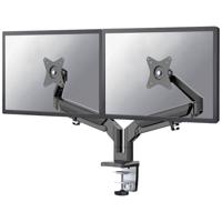 Neomounts DS70-810BL2 Monitor-tafelbeugel 2-voudig 43,2 cm (17) - 81,3 cm (32) Zwart Kantelbaar en zwenkbaar, In hoogte verstelbaar, Roteerbaar