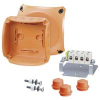 Hensel 62000183 Verdeeldoos Halogeenvrij, Verzegelbaar (l x b) 130 mm x 130 mm 1 stuk(s)