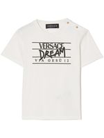 Versace Kids t-shirt à imprimé Dream - Blanc