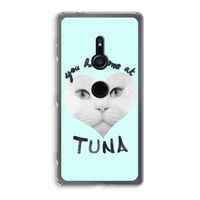 You had me at tuna: Sony Xperia XZ2 Transparant Hoesje