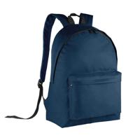 Schooltas/rugzak voor tieners/volwassenen - 27 L - boekentas - donkerblauw - 30 x 19 x 42 cm