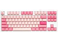 Ducky One 3 TKL Gossamer Pink toetsenbord USB Amerikaans Engels Roze, Wit