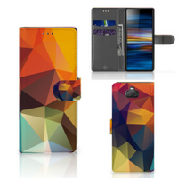 Sony Xperia 10 Book Case Polygon Color