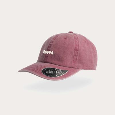 ROFFA. washed cap onesize - geborduurd