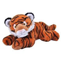 Pluche knuffel dieren Eco-kins tijger van 30 cm   -