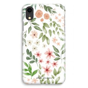 Botanical sweet flower heaven: iPhone XR Volledig Geprint Hoesje