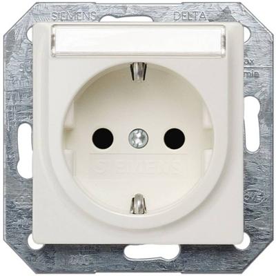 Siemens 5UB1552 Wandcontactdoos Delta Crème-wit Schakelmateriaal 1 stuk(s)