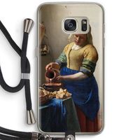 The Milkmaid: Samsung Galaxy S7 Transparant Hoesje met koord