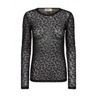 Mos Mosh - Zwart | Dames | Blouse | Zwart | S | regular | Kamst mode
