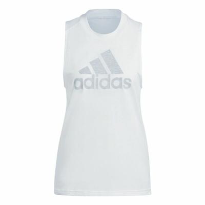 Dames Mouwloos T-shirt Adidas Future Icons 3.0 Wit - Maat: XS