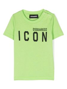 DSQUARED2 KIDS t-shirt en coton à logo imprimé - Vert