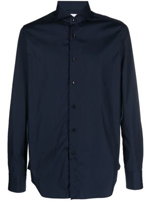 Xacus chemise légère à boutonnière - Bleu