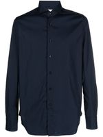 Xacus chemise légère à boutonnière - Bleu Xacus chemise légère à boutonnière - Bleu
