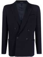 Giorgio Armani Upton double-breasted blazer - Bleu - thumbnail