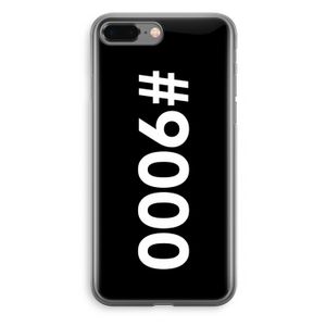 #9000: iPhone 8 Plus Transparant Hoesje