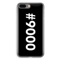 #9000: iPhone 8 Plus Transparant Hoesje #9000: iPhone 8 Plus Transparant Hoesje