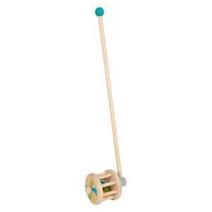 Small Foot houten duwfiguur rammelaar