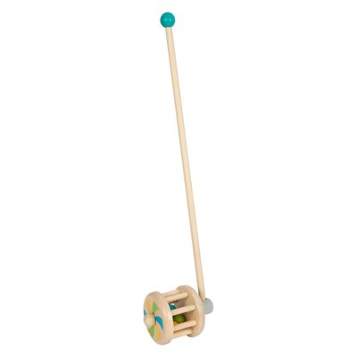 Small Foot houten duwfiguur rammelaar