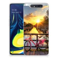 Samsung Galaxy A80 | Silliconen Back Cover | Amsterdamse Grachten