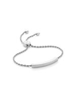 Monica Vinader bracelet Linear Chain - Argent