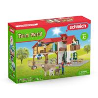 Schleich farm world boerderij met stal en dieren
