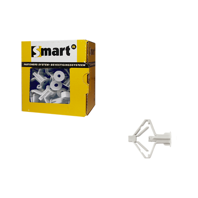 pgb-Europe SMART | Nylon hollewandplug Ø 8x40 | 25 st SM0PCAN00080040E