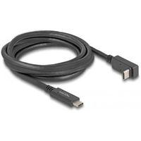 DeLOCK 80035 USB-kabel 2 m USB C Zwart - thumbnail