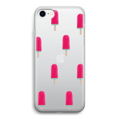 Waterijsje: iPhone SE 2020 Transparant Hoesje