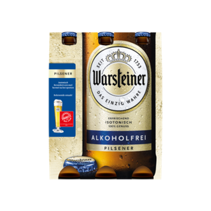 Warsteiner Alkoholvrij Bier Flessen 6 x 0,33 L bij Jumbo