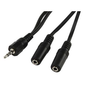 Valueline CABLE-415/5 audio kabel 5 m 3.5mm 2 x 3.5mm Zwart