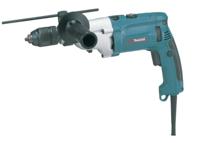 Makita HP2071J boor 2900 RPM Zonder sleutel 2,5 kg Zwart, Blauw, Zilver - thumbnail