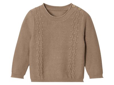 lupilu Gebreide baby trui (Bruin, 50/56)