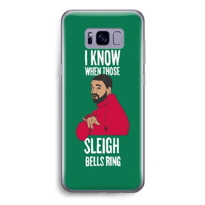 Sleigh Bells Ring: Samsung Galaxy S8 Transparant Hoesje