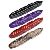 Mangohout Veer-vormige Wierookhouder