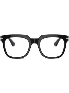 Persol lunettes de vue à monture carrée - Noir