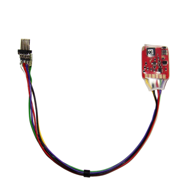 train-o-matic 02010117 functie decoder II - NEM-651 6 draad 6 pin