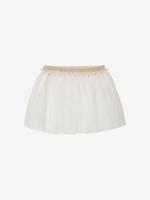 Tulle-jurk voor een speciale gelegenheid voor baby's wit Tulle-jurk voor een speciale gelegenheid voor baby's wit