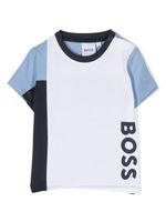 BOSS Kidswear t-shirt à logo imprimé - Blanc