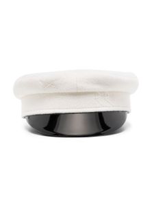 Ruslan Baginskiy casquette marin à logo brodé - Blanc