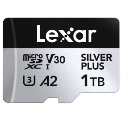 Lexar Silver Plus 1TB MicroSD UHS-I V30 - R205/W150 MB/s