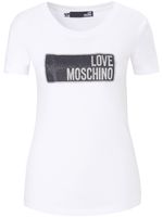 Shirt ronde hals Van Love Moschino wit - thumbnail