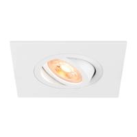 SLV InbouwspotNew Tria 75 XL vierkant - wit - GU10 - 1007627