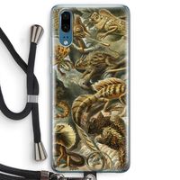 Haeckel Lacertilia: Huawei P20 Transparant Hoesje met koord