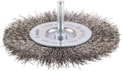 Bosch Accessoires Schijfborstel 100 mm, 0,3 mm, 10 mm, 4500 U/ min 1st - 2608622124