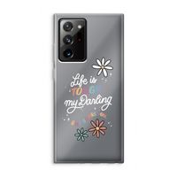 Tough Life: Samsung Galaxy Note 20 Ultra / Note 20 Ultra 5G Transparant Hoesje