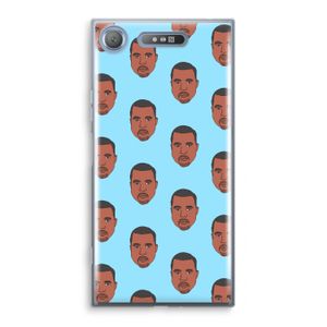 Kanye Call Me?: Sony Xperia XZ1 Transparant Hoesje