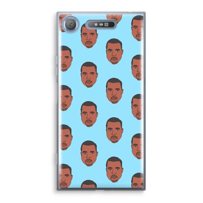 Kanye Call Me?: Sony Xperia XZ1 Transparant Hoesje