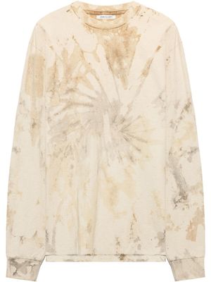 John Elliott sweat à imprimé tie dye - Tons neutres