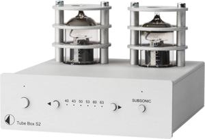 Pro-Ject Tube Box S2 phono voorversterker zilver