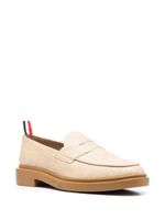Thom Browne mocassins en raphia à entaille penny - Tons neutres